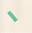 Purple portfolio, Richard Tuttle (American, born Rahway, New Jersey, 1941), Color aquatint