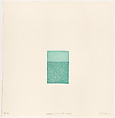 Purple portfolio, Richard Tuttle  American, Color aquatint