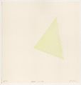 Purple portfolio, Richard Tuttle (American, born Rahway, New Jersey, 1941), Color aquatint