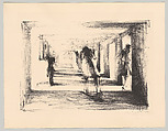 Images from a Locked Ward, Michael Mazur (American, New York 1935–2009 Cambridge, Massachusetts), Lithograph