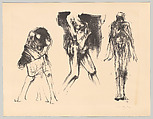 Images from a Locked Ward, Michael Mazur (American, New York 1935–2009 Cambridge, Massachusetts), Lithograph