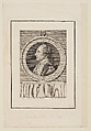 General Washington, Benoit Louis Prevost French, Etching and engraving; first state (without title)
