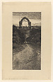 Arch of the Cathedral of St. John the Divine, Charles Frederick Mielatz  American, born Germany, Etching