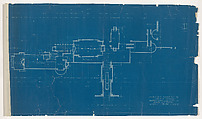 Basement Plan, Mr. F.W. Little Summer Dwelling, Minneapolis, Minnesota, Frank Lloyd Wright  American, Blueprint