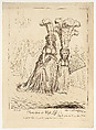 Characters in High Life, James Gillray British, Etching