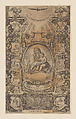 The Virgin of Loreto, Francesco Villamena Italian, Engraving