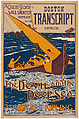 Boston Transcript: The Devil and the Deep Sea, Louis John Rhead American, Lithograph