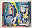 Abstract Interior, Mine Okubo American, Serigraph