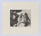 Beauty & the Beasts, Salome, from "Rebel Women from the Apocrypha", Marcelle Hanselaar  Dutch, Etching and aquatint