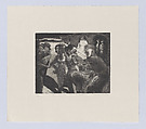 The Condemned, Lot and his Daughters, from "Rebel Women from the Apocrypha", Marcelle Hanselaar  Dutch, Etching and aquatint