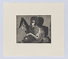 Vindication, Judith and Holofernes, from "Rebel Women from the Apocrypha", Marcelle Hanselaar  Dutch, Etching and aquatint