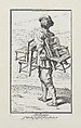 Plate 14[l]: Chair vendor, Georg Martin Preissler  German, Etching