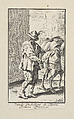 Plate 4[r]: Vendor of earthenware pots, Georg Martin Preissler  German, Etching