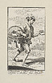 Plate 5[l]: Vendor of tablets and books for children, Georg Martin Preissler  German, Etching