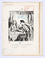 The Temptation of St. Antoinette, Paul Gavarni [Chevalier]  French, Lithograph, plate 8