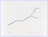 Blued Branch #1, Aviva Rahmani, Aquatint