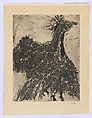 Poule Faisane, Jean-Paul Riopelle  Canadian, Etching