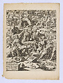 The Last Judgment, fifth plate, Pieter de Jode I Netherlandish, Engraving