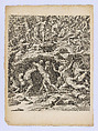 The Last Judgment, sixth plate, Pieter de Jode I Netherlandish, Engraving