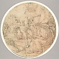 The Crowning with Thorns, Circle of Lucas van Leyden (Netherlandish, Leiden ca. 1494–1533 Leiden), Pen and brown ink, on paper washed pink
