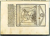 Hypnerotomachia Poliphili, Francesco Colonna (Italian, ca. 1453–1517), Printed book with woodcut illustrations