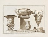 Esemplare di Alcuni ornati, per la gioventù amante del Disegno, Carlo Bianconi (Italian, Bologna 1732–1802 Milan), Etching