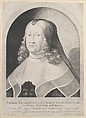 Amelia Elizabeth, Landgravine of Hesse, Ludwig von Siegen  German, Mezzotint; first state