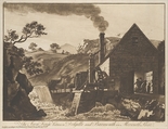 The Iron Forge between Dolgelli and Barmouth in Merioneth Shire, Paul Sandby  British, Etching and aquatint printed in brown ink; second state of two (?)