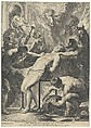 Martyrdom of Saint Lawrence, Lucas Vorsterman I (Flemish, Zaltbommel 1595–1675 Antwerp), Engraving; second state of two (Hollstein)