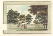 Sketches and Hints on Landscape Gardening, Humphry Repton (British, Bury St. Edmonds, Suffolk 1752–1818 Romford, Essex), Illustrations: aquatint, hand colored