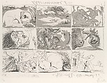 The Dream and Lie of Franco II, Pablo Picasso  Spanish, Etching and sugar-lift aquatint