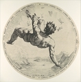 Phaeton, from "The Four Disgracers", Hendrick Goltzius Netherlandish, Engraving