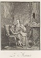La Matinée (L'heureuse Union), Sigmond Freudeberg Swiss, Etching; second state
