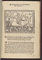 La Giostra di Giuliano de Medici..., Angelo Poliziano (Italian, Montepulciano 1454–1494 Florence), Printed book with woodcut illustrations