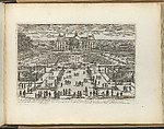 View of Vaux-Le-Vicomte, Adam Perelle  French, Etching