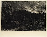 The Weary Ploughman, or The Herdsman, or Tardus Bubulcus, Samuel Palmer  British, Etching; eighth state of eight