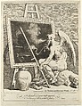 Time Smoking a Picture, William Hogarth (British, London 1697–1764 London), Etching and mezzotint; second state of three