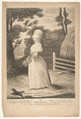 The Fair Quaker, Anonymous, British, 18th century, Mezzotint