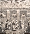 Le Bal Paré, Antoine Jean Duclos (French, Paris 1742–1795 Paris), Proof with etching and engraving; second state of four (Bocher)