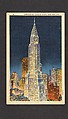Chrysler Building, New York City, Detroit Publishing Company (American), Color lithograph