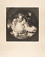Nature (The Calmady Children), Samuel Cousins British, Mezzotint; third (?) state of five