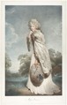 Miss Elizabeth Farren, Countess of Derby, Francesco Bartolozzi Italian, Color stipple engraving and etching; fifth state