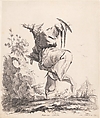 Chinese Dancer, from Livre de Chinois (Book of Chinoiserie), François Boucher French, Etching and engraving