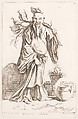 Chinese botanist, François Boucher (French, Paris 1703–1770 Paris), Etching