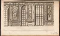 L'Architecture a La Mode ou sont les Nouveaux Dessins pour la Décoration des Bâtimens et Jardins, Published by Nicolas Langlois (French, Paris 1640–1703), Engraving, etching