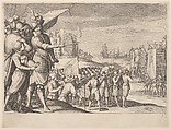 Assault on two Fortresses, Jacques Callot (French, Nancy 1592–1635 Nancy), Etching