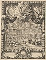 The Coronation of Louis XIV, Jean Le Pautre French, Etching