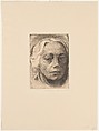 Portrait of the Artist (Selbstbildnis), Käthe Kollwitz  German, Soft-ground etching and aquatint; seventh state