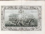 The Tapestry Hangings of the House of Lords Representing the Several Engagements Between the English and Spanish Fleets..., Engraved and published by John Pine (British, London 1690–1756 London), Illustrations: etching and engraving