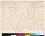 Carolus, Duke of Lower Lorraine and Gerberga, Peter Paul Rubens (Flemish, Siegen 1577–1640 Antwerp), Pen and brown ink